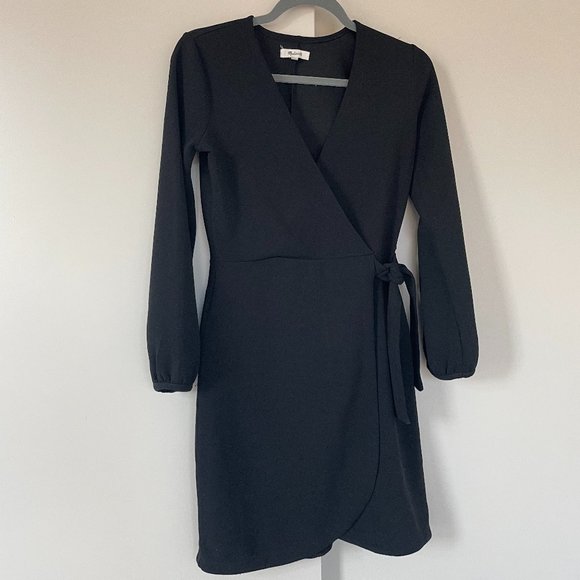 Madewell Dresses & Skirts - Madewell Long-Sleeve Side-Tie Dress
